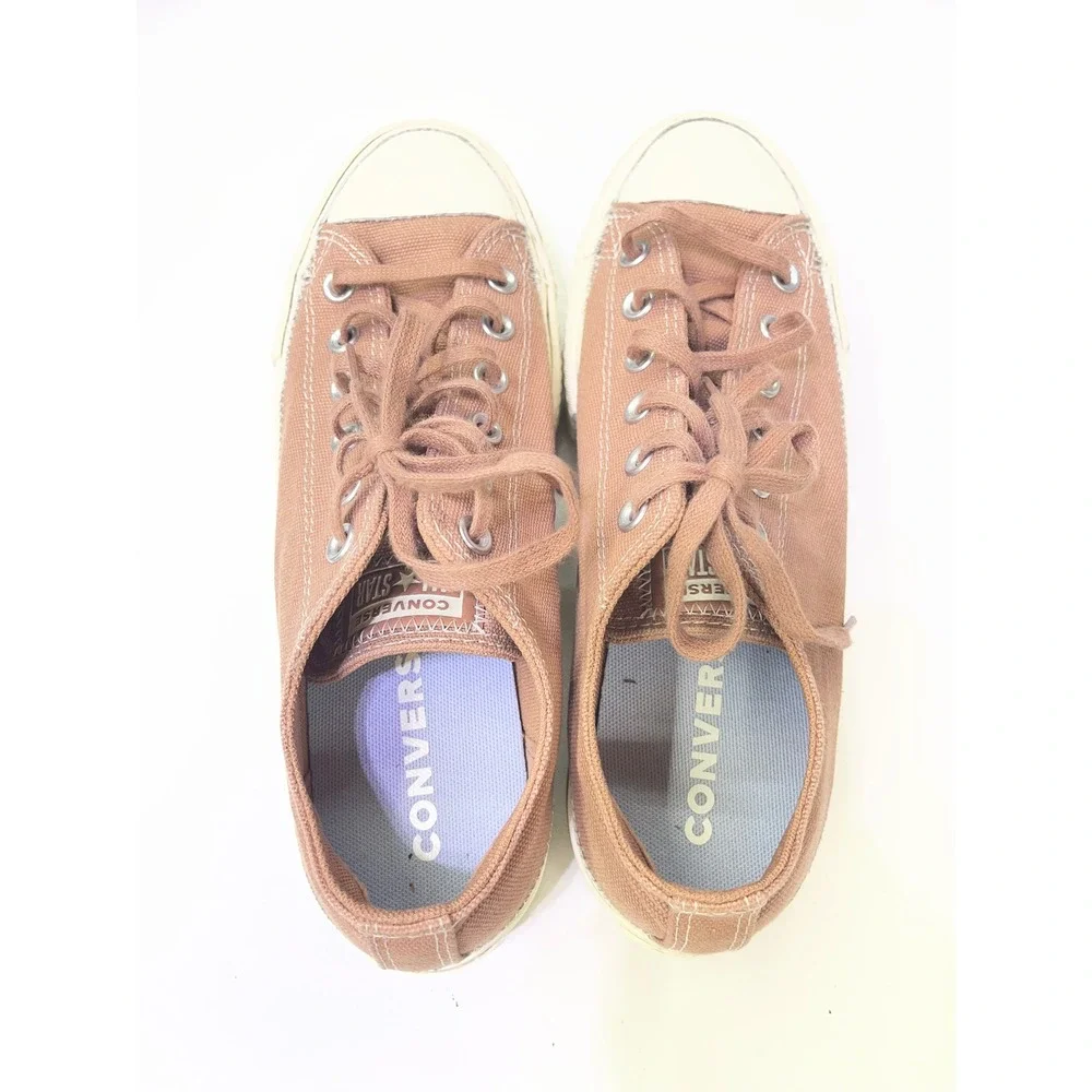 Converse Chuck Taylor All Star Lift Platform Canyon Dusk Pink Sneakers A05249C 9 - Picture 4 of 7